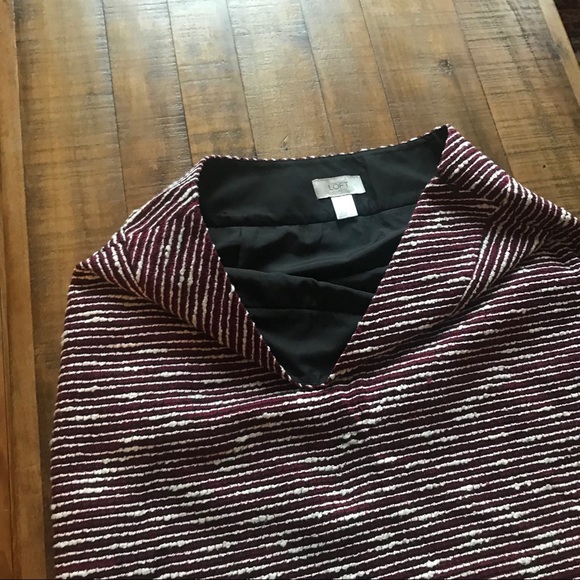 Loft size 8 red and black skirt! - Picture 2 of 2